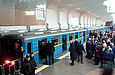 Состав #011-012 (тип 81-718.2/719.2) на станции "Алексеевская"