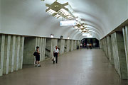 Центральный зал станции "Советская"