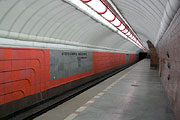 Посадочная платформа станции "Архитектора Бекетова"