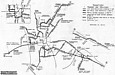 Схема трамвайных маршрутов Харькова по состоянию на 10 мая 1941 года