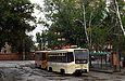 КТМ-19КТ #3108-3105 3-го маршрута в Рыбасовском переулке перед поворотом на улицу 1-й Конной армии