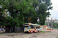 КТМ-19КТ #3106 на улице Октябрьской Революции в районе выезда из Октябрьского трамвайного депо