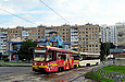 КТМ-19КТ #3108-3105 3-го маршрута на площади Бугримовой пересекает Красношкольную набережную