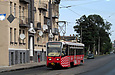КТМ-19КТ #3108 6-го маршрута на улице Гольдберговской возле Рыбасовского переулка