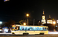 КТМ-19КТ #3110 6-го маршрута на Пролетарской площади, на фоне Благовещенского собора