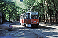 КТМ-5М3 #784 13-го маршрута на улице Чеботарской в районе улицы Дмитриевской