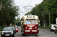 МТВ-82 #55 экскурсионного маршрута на спуске Пассионарии спускается к улице Клочковской