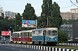 ВТП-2 с вагонами Tatra-T3SU #3053 и #465 на Новоивановском мосту