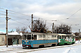 ВТП-4 буксирует Tatra-T3A #3059 на улице Академика Павлова в районе остановки "Сабурова дача"