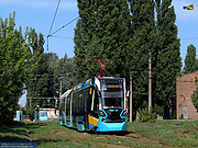 Stadler B85300M на территории Октябрьского трамвайного депо в районе въезда
