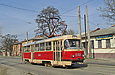 Tatra-T3SU #0301 на улице 1-й Конной Армии в районе улицы Основянской