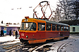 Tatra-T3SU #1511 12-го маршрута на разворотном кольце конечной станции "Ивановка"