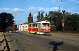 Tatra-T3SU #1515 30-го маршрута на Московском проспекте следует по Харьковскому мосту