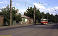Tatra-T3SU #1515 22-го маршрута на улице Веринской