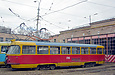 Tatra-T3SU #1700 возле производственного корпуса Коминтерновского трамвайного депо