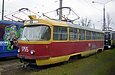 Tatra-T3SU #1755 в открытом парке Коминтерновского трамвайного депо