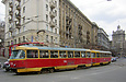 Tatra-T3SU #1799-3050 6-го маршрута на площади Розы Люксембург пересекает улицу Университетскую