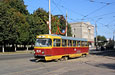Tatra-T3SU #1824 8-го маршрута на пересечении улиц Плехановской и Молодой Гвардии
