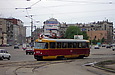 Tatra-T3SU #1829 6-го маршрута на Московском проспекте возле Харьковского моста