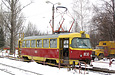 Tatra-T3SU #1830 8-го маршрута на конечной станции "Льва Толстого"