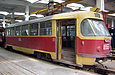 Tatra-T3SU #1855 в цеху Коминтерновского трамвайного депо