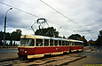 Tatra-T3SU #1865-1866 6-го маршрута на Московском проспекте возле универмага "Харьков"