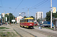 Tatra-T3SU #1880 8-го маршрута на улице Плехановской возле остановки "Станция метро "Спортивная""