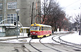 Tatra-T3SU #1894 6-го маршрута в Салтовском переулке перед поворотом на улицу Академика Павлова