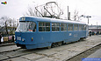 Tatra-T3SU #3001 20-го маршрута следует по Рогатинскому мосту