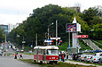 Tatra-T3SU #3001 20-го маршрута во 2-м Панасовском проезде возле улицы Клочковской