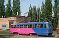 Tatra-T3SU #3003 в составе СМЕ #3003-3004 в Октябрьском трамвайном депо возле производственного корпуса