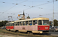 Tatra-T3SU #3003-3004 3-го маршрута на Павловской площади