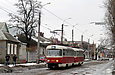 Tatra-T3A #3005-3006 3-го маршрута на улице Москалевской возле улицы Миргородской