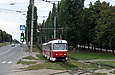 Tatra-T3A #3005-3006 23-го маршрута на проспекте Тракторостроителей возле улицы Героев труда