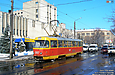 Tatra-T3SU #3007 27-го маршрута на улице Кирова в районе Конного рынка