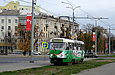 Tatra-T3SUCS #3007 27-го маршрута на улице Плехановской возле станции метро "Спортивная"
