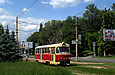 Tatra-T3SU #3008 20-го маршрута на улице Клочковской возле улицы Близнюковской