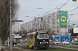 Tatra-T3SUCS #3008 27-го маршрута на улице Академика Павлова в районе улицы Валентиновской