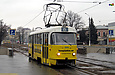 Tatra-T3SU #3010 8-го маршрута на Московском проспекте в районе улицы Тюринской