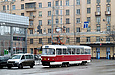 Т3-ВПСт #3010 6-го маршрута на улице Евгения Котляра возле улицы Полтавский шлях