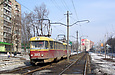 Tatra-T3SU #3013-3014 3-го маршрута на улице Полтавский шлях в районе улицы Победителей
