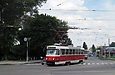 Tatra-T3SUCS #3013 8-го маршрута на перекрестке улицы Академика Павлова и Московского проспекта
