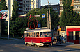 Tatra-T3SUCS #3013 27-го маршрута на улице Гольдберговской напротив Молчановского переулка