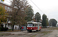 Tatra-T3SUCS #3013 8-го маршрута на проспекте Героев Сталинграда в районе Забайкальского переулка