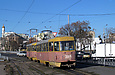 Tatra-T3SU #3013-3014 3-го маршрута на площади Бугримовой возле Красношкольной набережной
