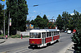 Tatra-T3SUCS #3014 20-го маршрута в Лосевском переулке