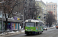 Tatra-T3SUCS #3014 20-го маршрута на улице Котляра напротив Привокзальной площади
