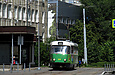 Tatra-T3SUCS #3014 20-го маршрута на улице Клочковской в районе пробивки Новоивановского моста