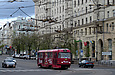 Tatra-T3SUCS #3014 6-го маршрута на площади Конституции перед поворотом на Павловскую площадь