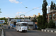 Tatra-T3SU #3015 20-го маршрута в Рогатинском проезде поднимается на одноименный мост